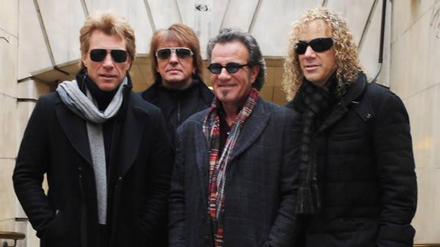 Bon Jovi at Hyde Park Tube station