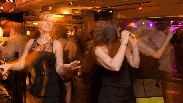 Dancing at Dover Street Bar & Restaurant