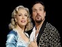 Hannah Waddingham and Alex Bourne in Kiss Me Kate. Photo by Catherine Ashmore