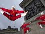Cossacks in Trafalgar Square for Maslenitsa Russian Festival