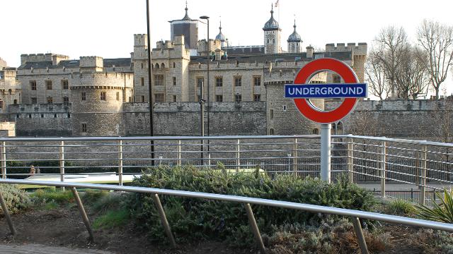 Tower Hill Underground Station Se déplacer dans Londres