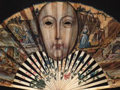 18th Century English Fan Mask from the Fan Museum, London