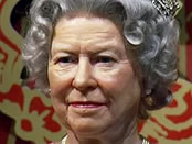 Waxwork of The Queen at Madame Tussauds