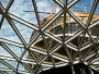 Cutty Sark: Looking up through glass canopy. Copyright National Maritime Museum