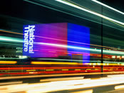 National Theatre at night