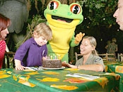 Birthday party at The Rainforest Cafe