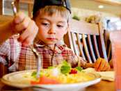 Family eating