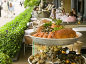 The Crustacea Bar at Le Pont de la Tour
