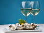 Oysters and wine