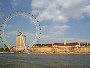 The London Eye and County Hall in the sunshine. Image courtesy of Britain on View