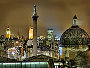 Evening view from Portrait Restaurant at the National Portrait Gallery, London. Copyright: SphericalImages.com