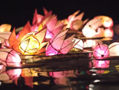 Diwali lanterns. Diwali on Trafalgar Sqaure