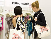 Shopping at London Fashion Weekend