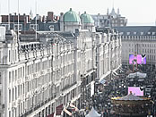 Regent Street goes traffic-free for the Festival