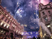 The turning on of the Regent's Street Christmas Lights