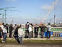 Olympic Walks: Tour group looking at the Olympic Park