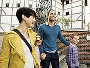 Family outside Shakespeare's Globe