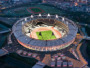 The Olympic Stadium at night. Photo London 2012