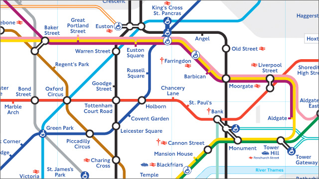 Map Of Underground London Chlo Melesa