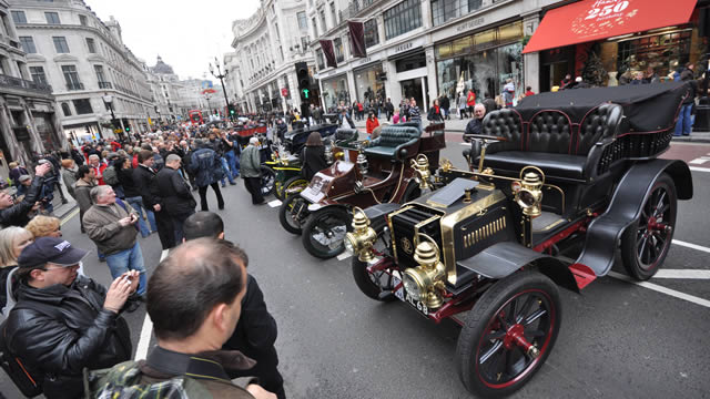 Regent Street motor show n London