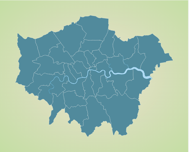 London borough map