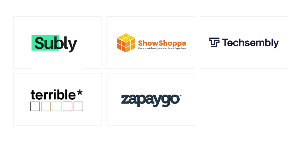 Creative Industries sector company logos.