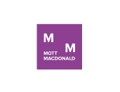 Mott MacDonald logo on white background
