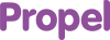 Propel logo on white background