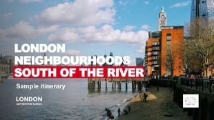 South of the river itinerary cover.
