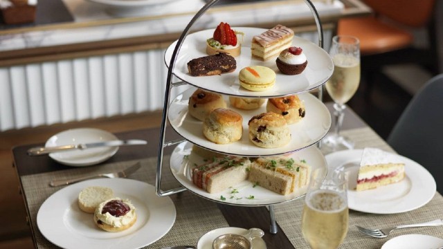 Afternoon Tea at The Athenaeum. Image courtesy of The Athenaeum Hotel.