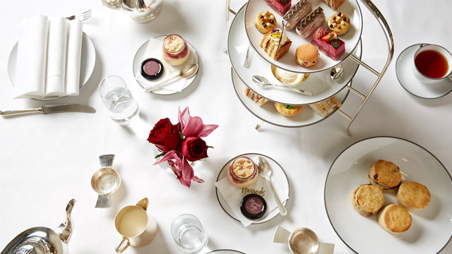 Afternoon tea at The Harrods Tea Rooms. Image courtesy of Red Letter Days.