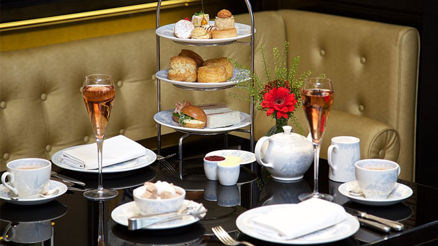 Afternoon tea at St James’s Hotel & Club. Image courtesy of Buy a gift.