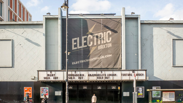 Exterior of Electric Brixton in south London