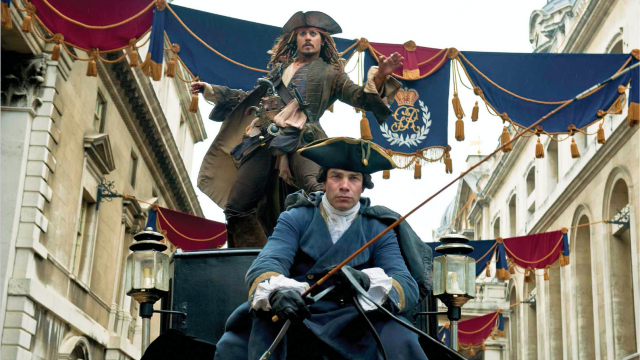 Pirates of the Caribbean: On Stranger Tides being filmed at the Old Royal Naval College, Greenwich. Image courtesy of the Old Royal Naval College. Pirates of the Caribbean: On Stranger Tides being filmed at the Old Royal Naval College, Greenwich.