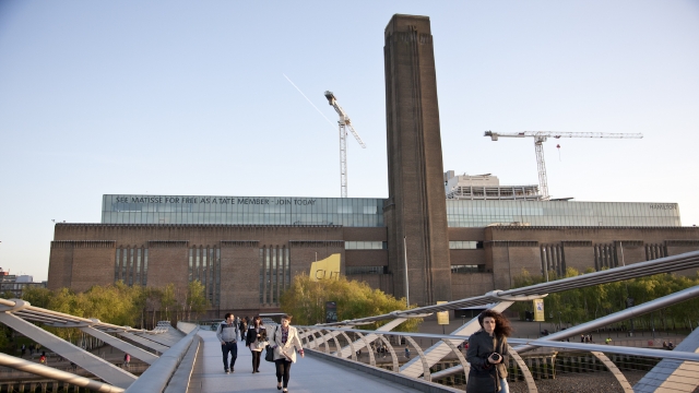 Tate Modern and the Millenium Bridge