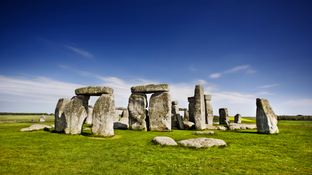 Stonehenge en Angleterre.