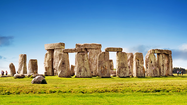 The ancient monument of Stonehenge