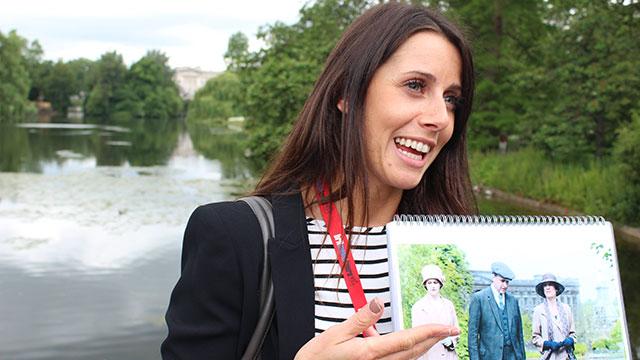 See locations in London that were featured in the show. Image courtesy of Golden Tours.