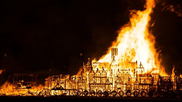 The Great Fire of London. © Unsplash/Rowan Freeman
