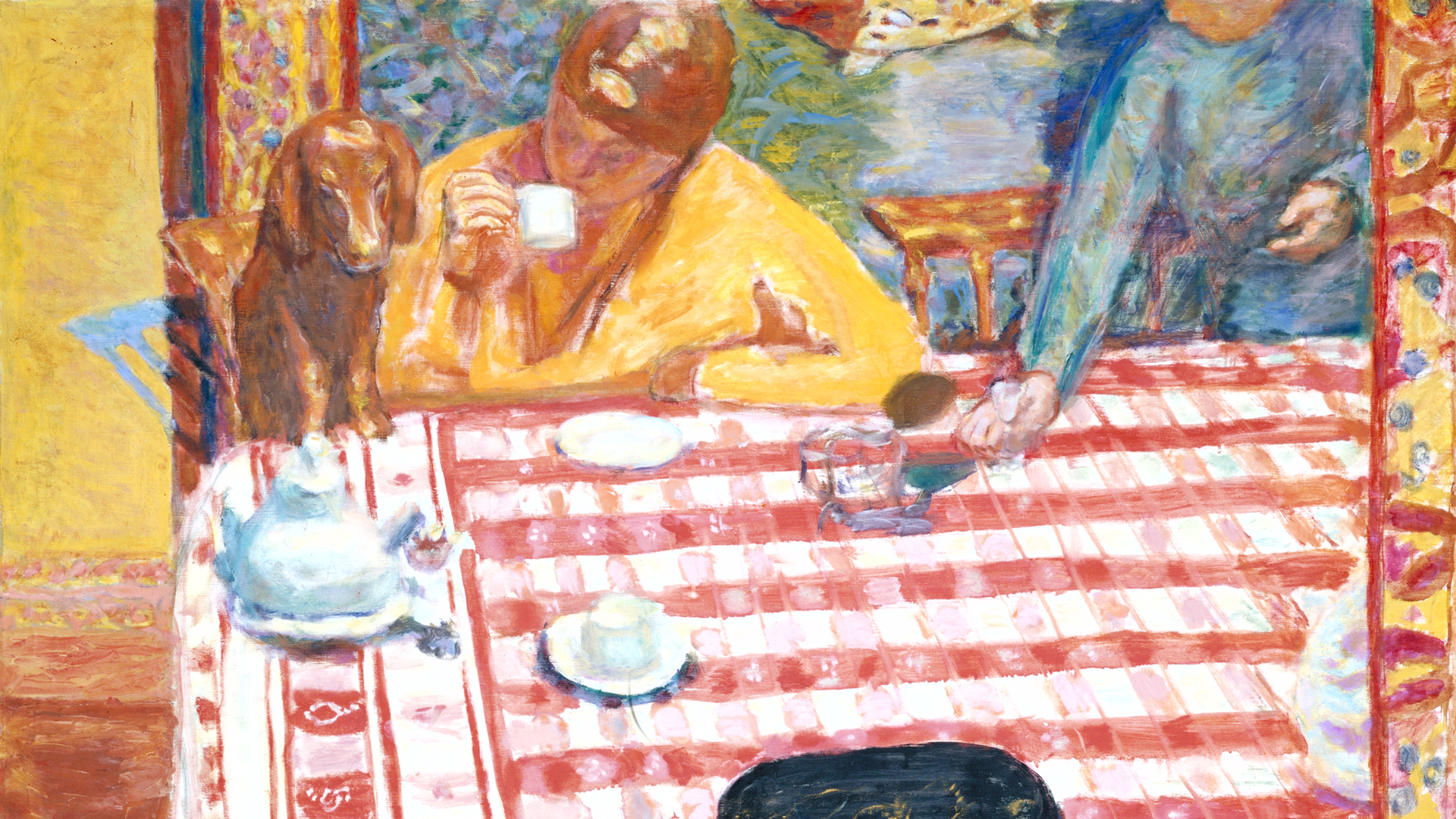 Coffee by Bonnard as part of the Pierre Bonnard exhibition at Tate Modern