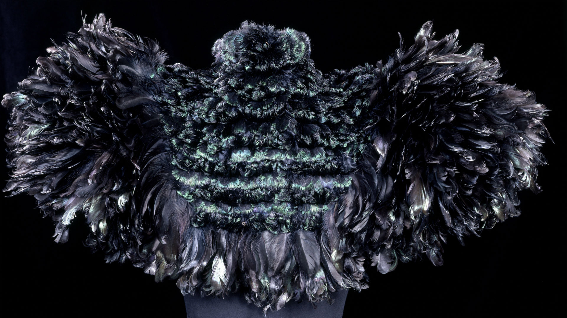 Exhibit from Fashioned from Nature at the V&A