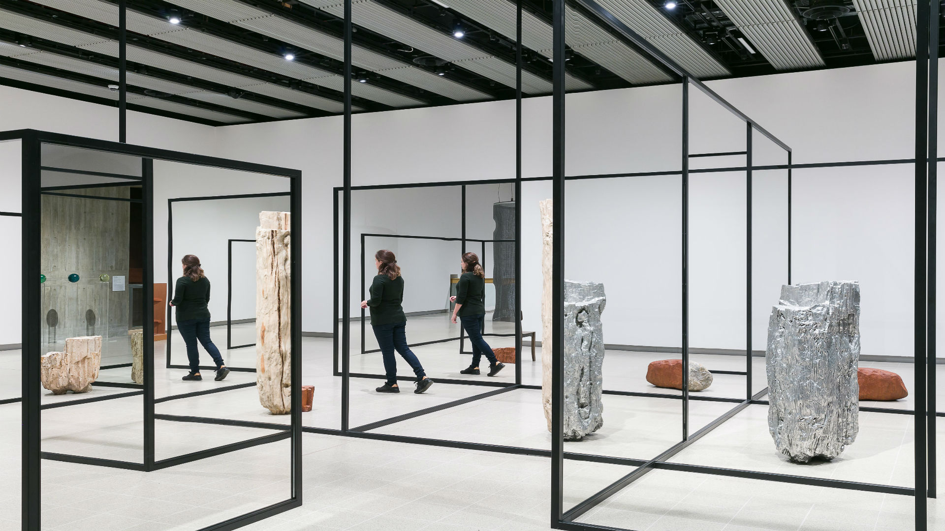 Exhibit at the Space Shifters exhibition at the Hayward Gallery