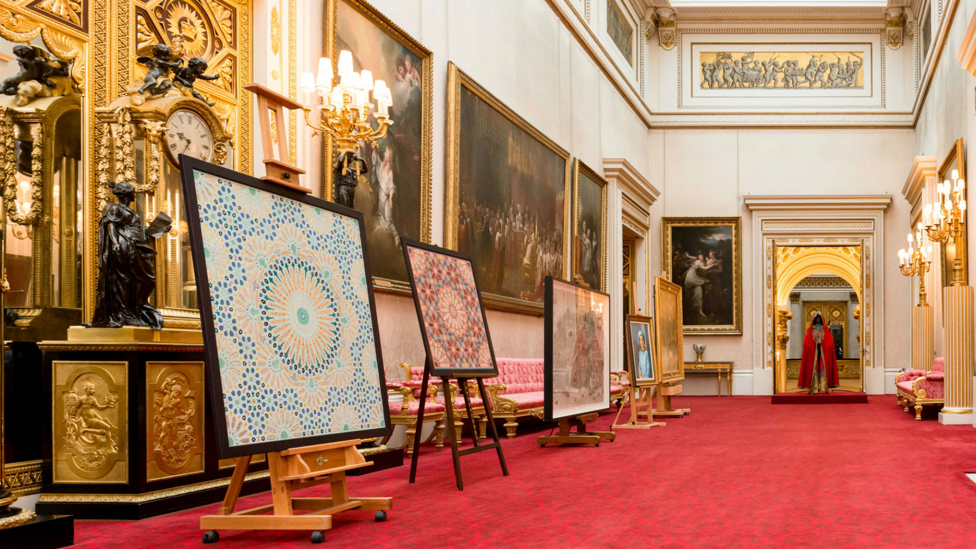 Коллекция произведений искусства из государственных залов Букингемского дворца для выставки принца и покровителя