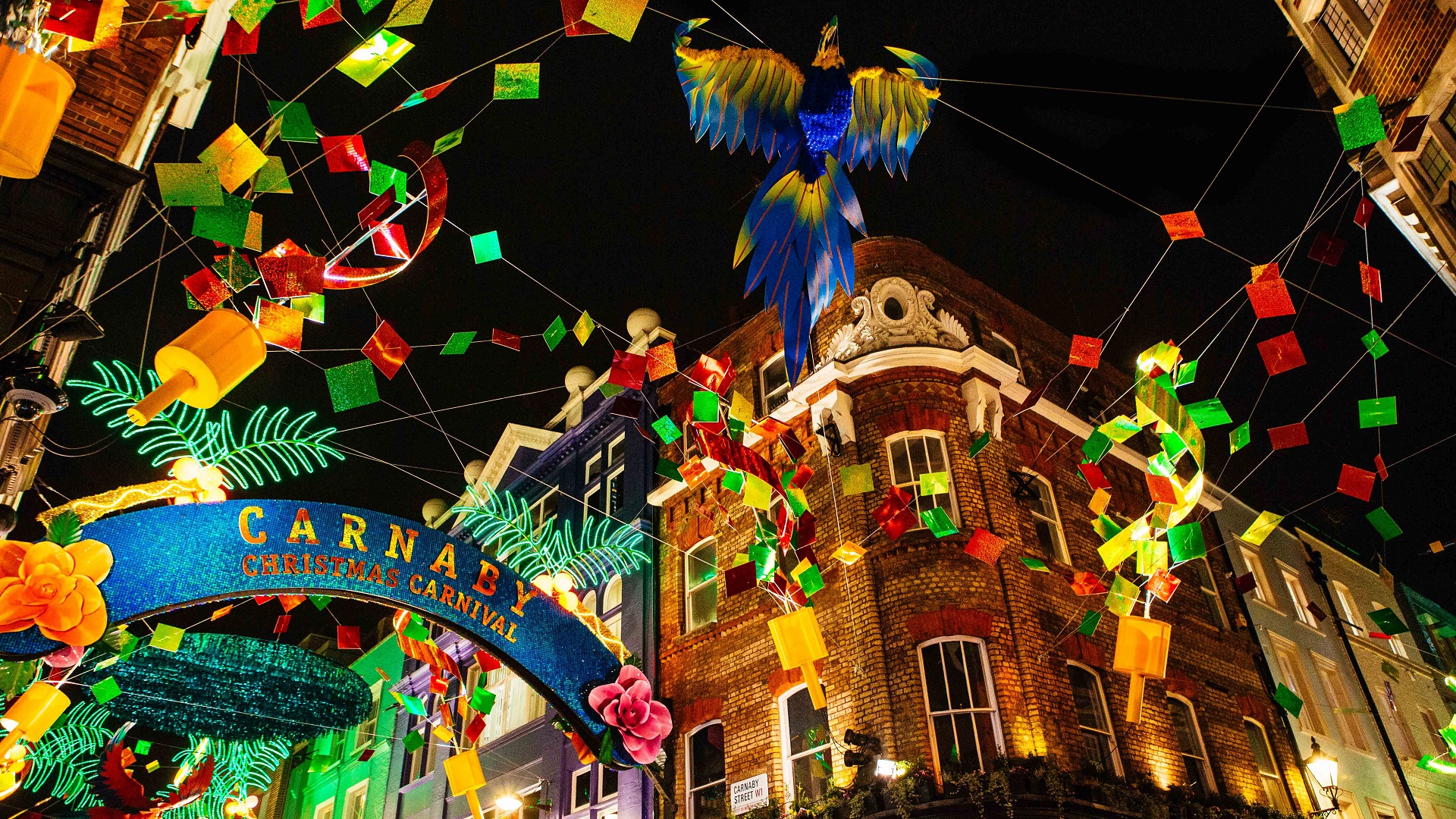 Resultado de imagen de carnaby street london NAVIDAD