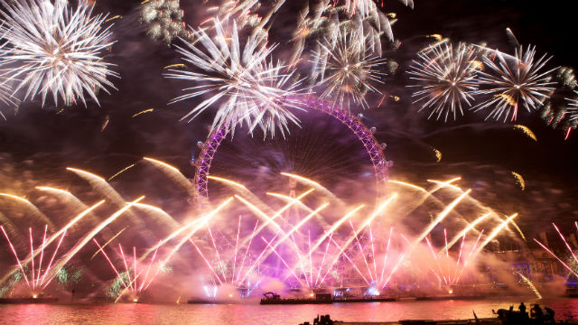 London New Year's Eve Fireworks © Kois Miah