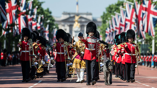 Image result for trooping the colour