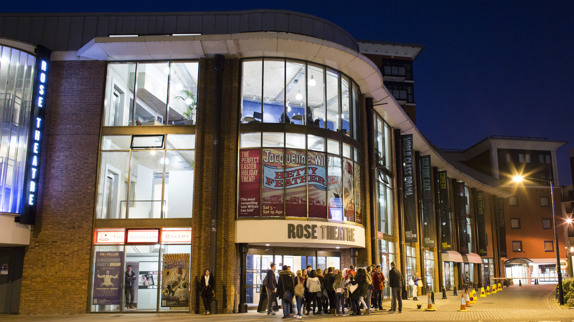 Rose Theatre Kingston. Image courtesy of Rose Theatre Kingston.