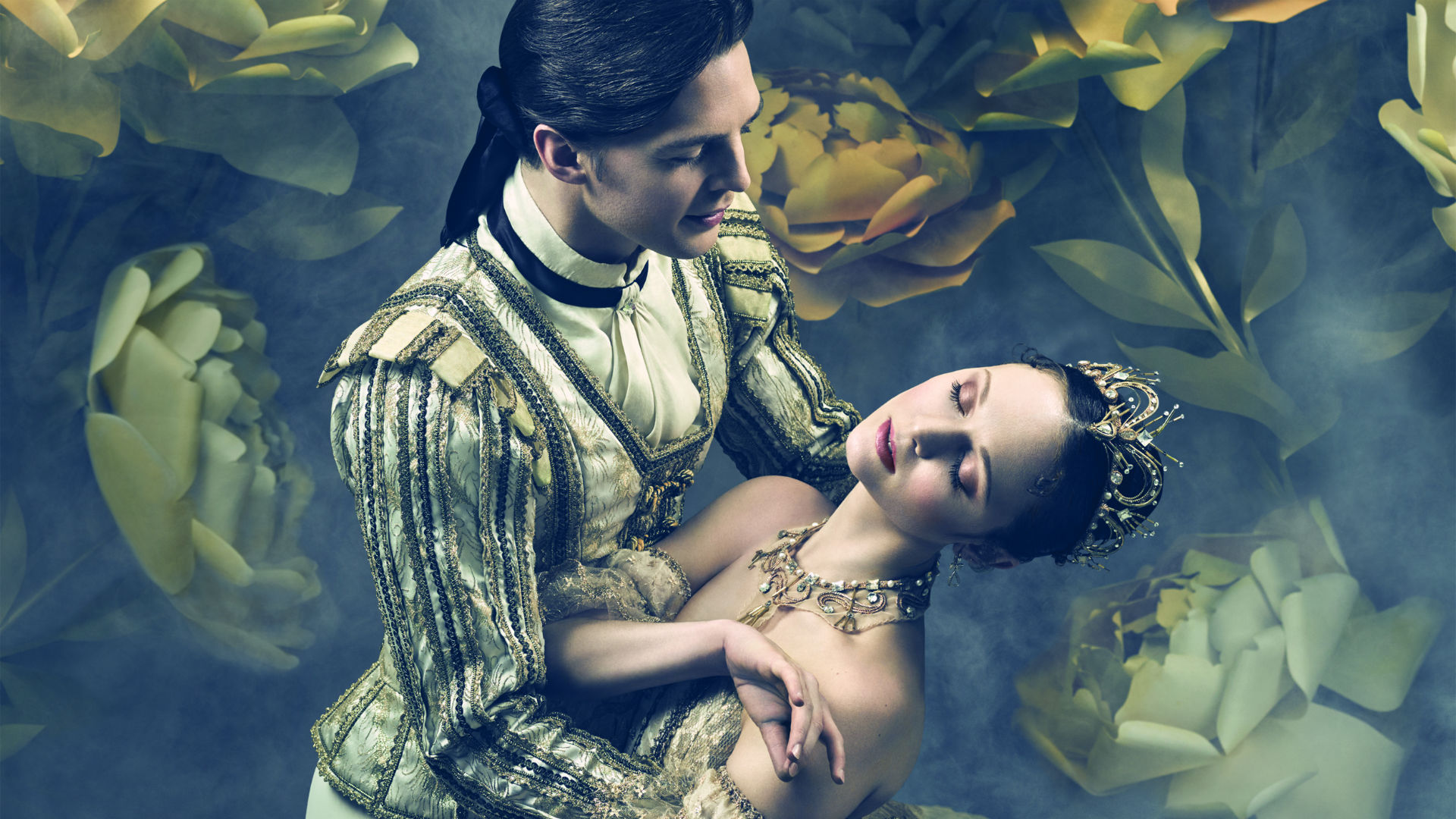 Joseph Caley and Jurgita Dronina in the English National Ballet's The Sleeping Beauty
