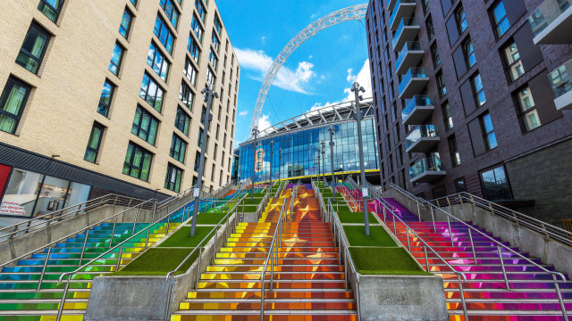 Imagen por cortesía de Wembley Park Art Trail Imagen por cortesía de Wembley Park Art Trail