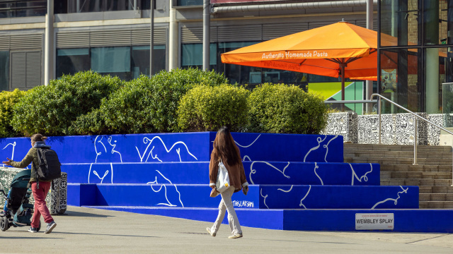 Imagen por cortesía de Wembley Park Art Trail Imagen por cortesía de Wembley Park Art Trail